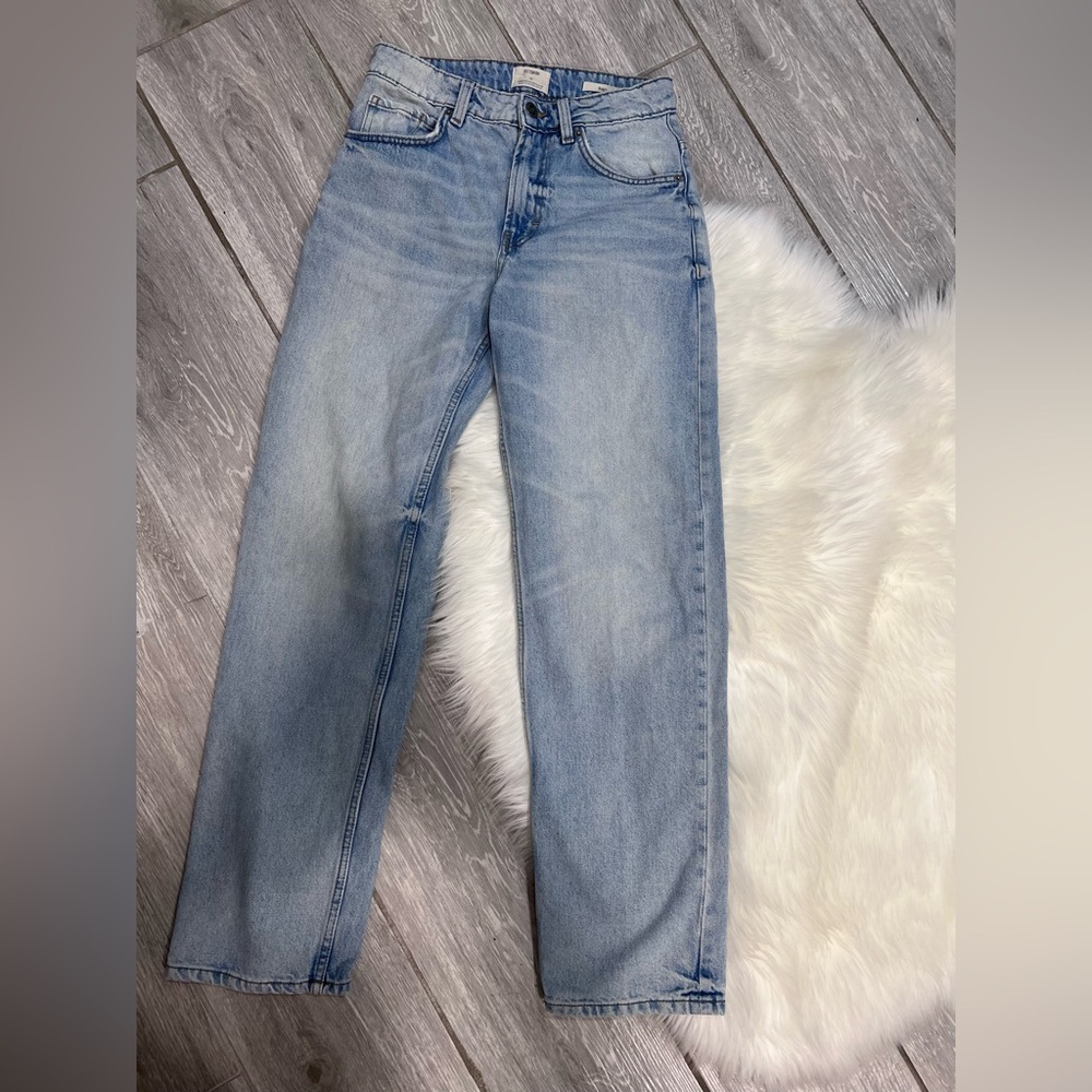 Cotton On Light Blue High-Rise Jeans
